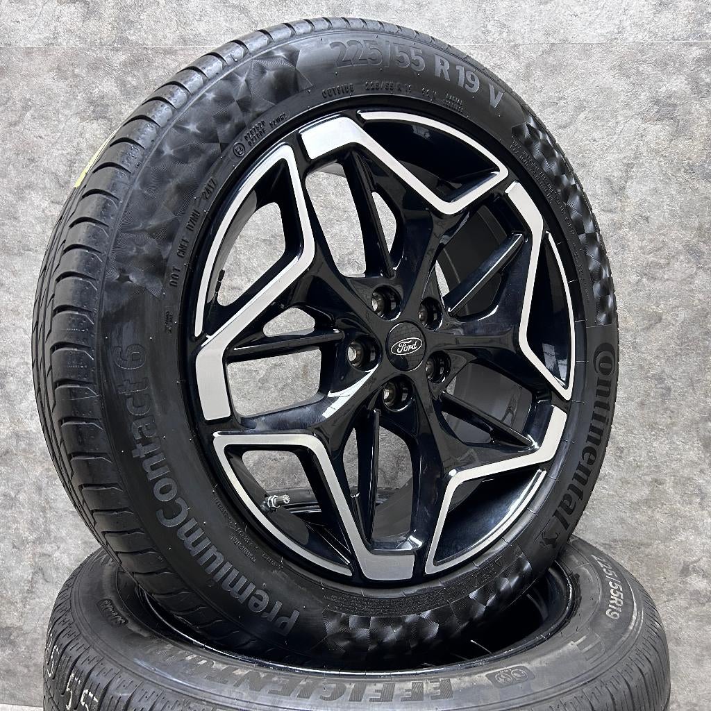 19 inch originele velgen + zomerbanden Ford Kuga MK3, 19 inch, Gebruikt, Ford, Banden en Velgen