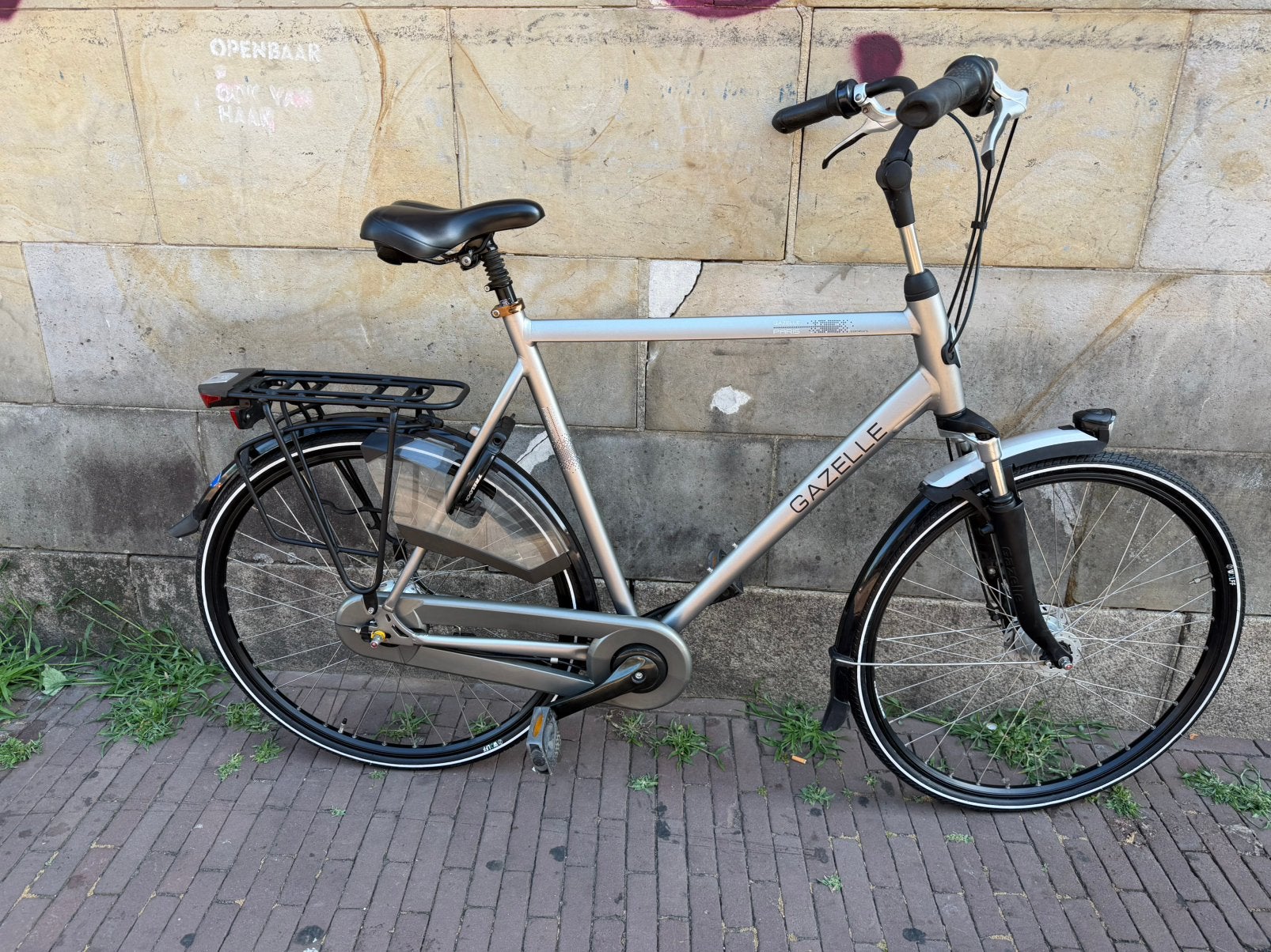 Gazelle paris c7+ heren fiets 65cm, Versnellingen, Zo goed als nieuw, Gazelle, 56 cm of meer