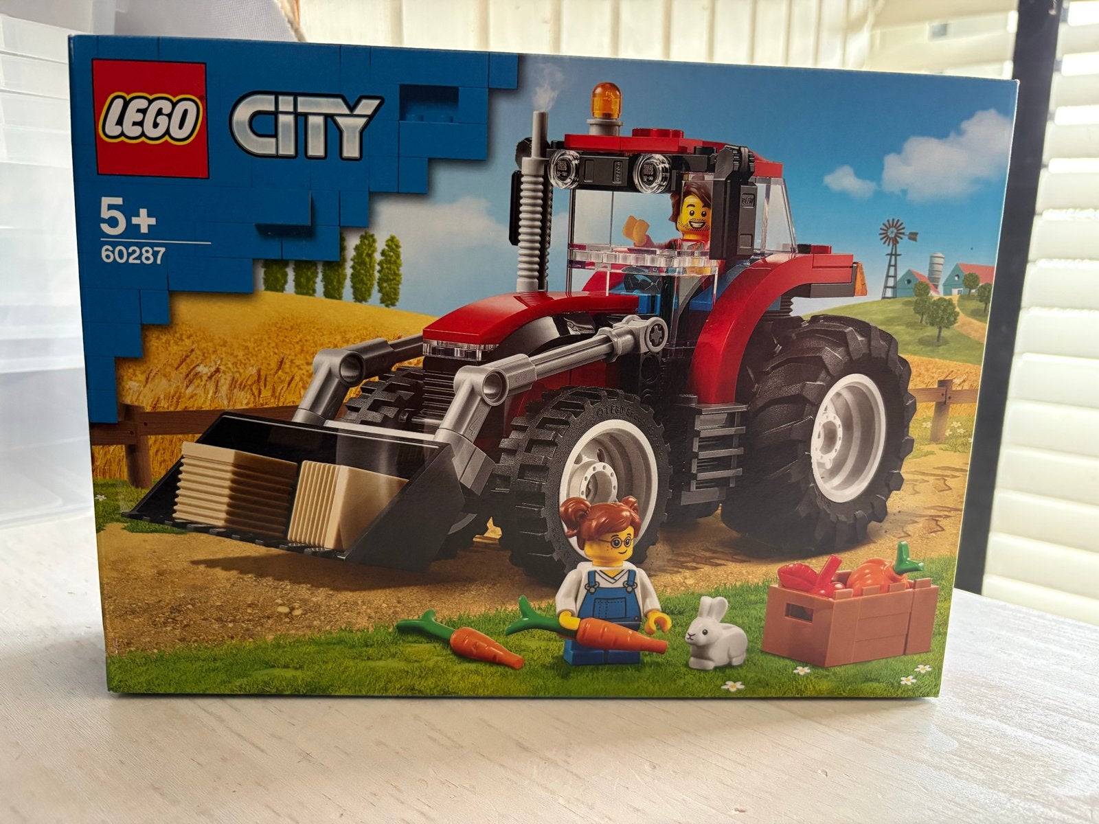 LEGO City Tractor (60287) - Nieuw in doos, Ophalen of Verzenden, Nieuw, Overige merken