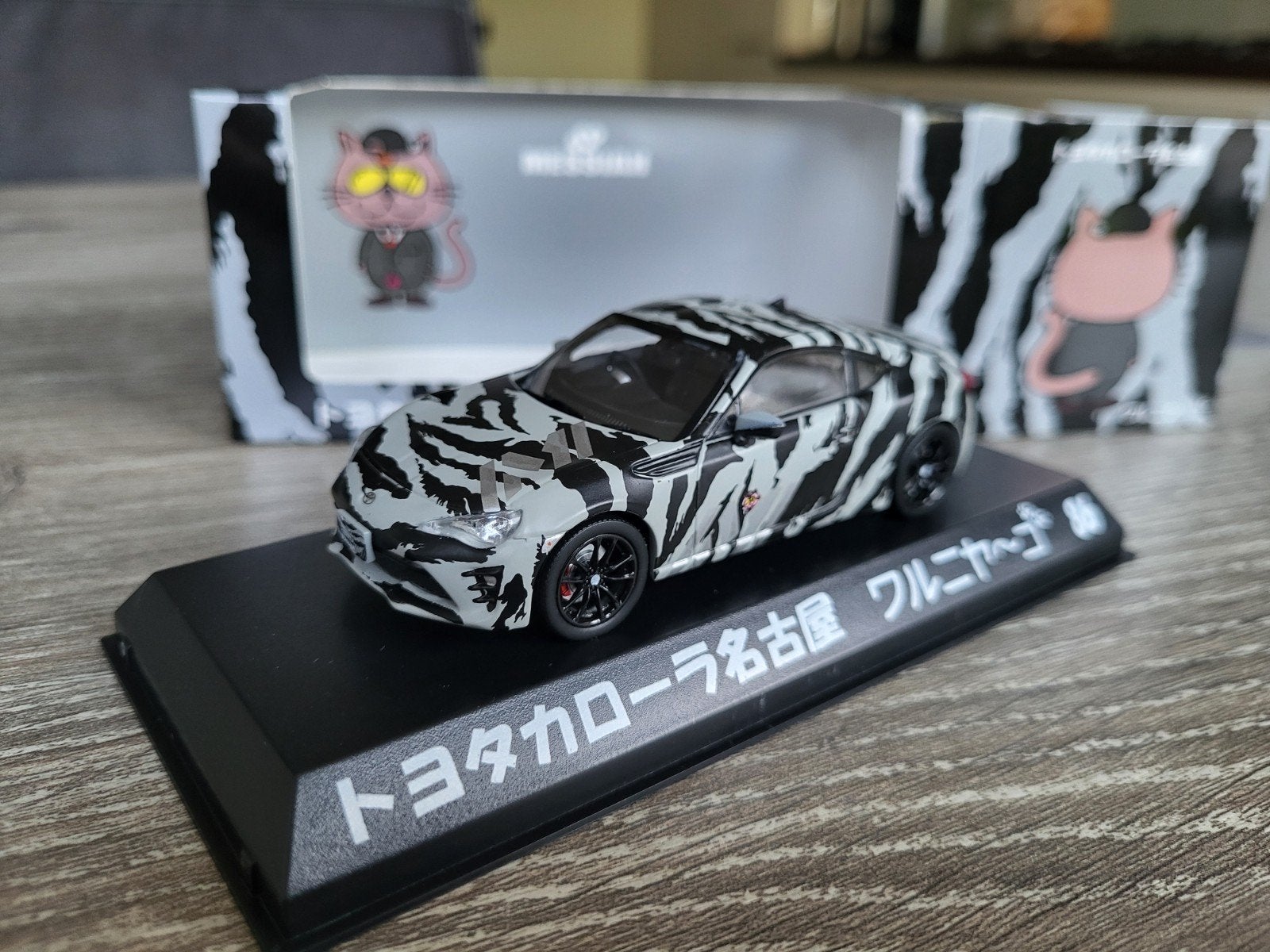 Toyota GT86 schaal 1:43 Messiah, Ophalen of Verzenden, Zo goed als nieuw, Auto, Overige merken