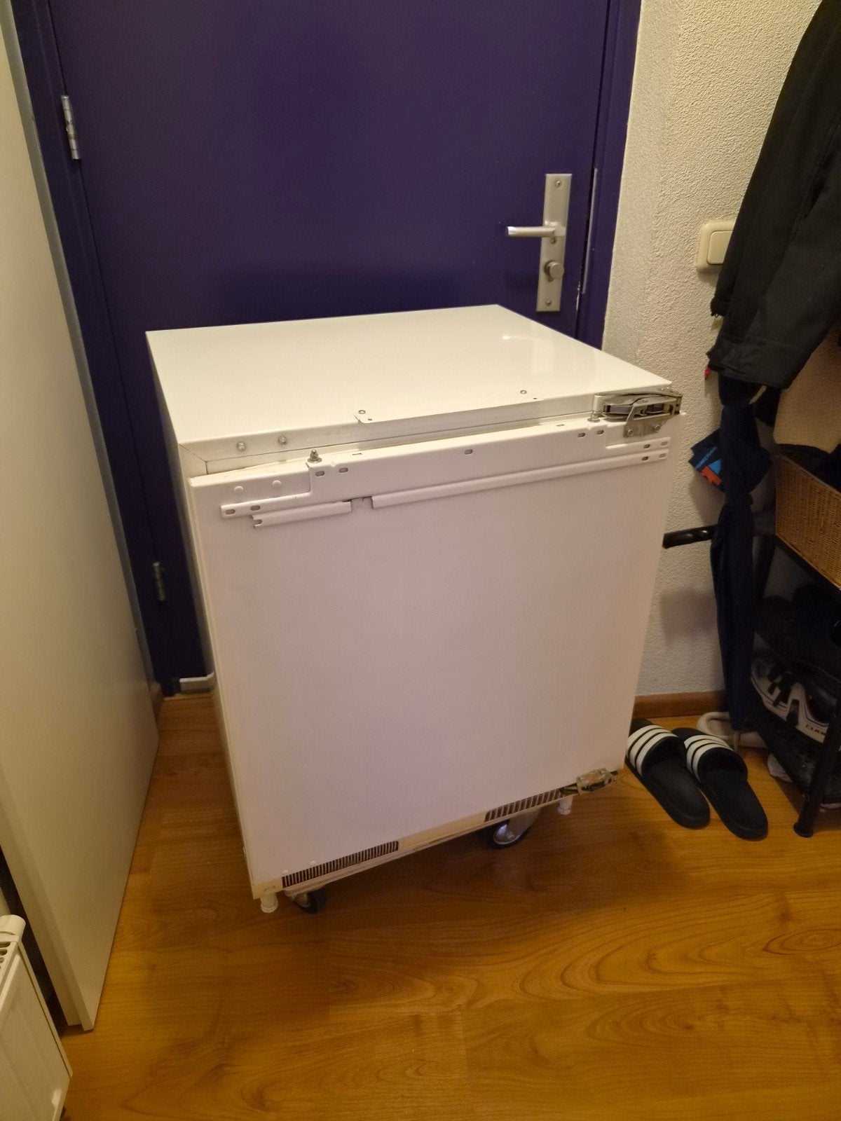 Pelgrim OKG254/PO1 Onderbouw Koelkast met Vriesvak, Ophalen, Gebruikt, Minder dan 85 cm, 100 tot 150 liter