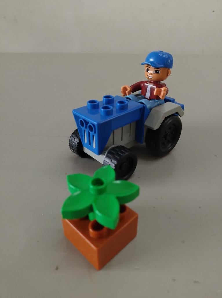 LEGO Duplo Tractor Fun (4969) uit 2006, Kinderen en Baby's, Speelgoed | Duplo en Lego, Gebruikt, Duplo, Complete set, Ophalen of Verzenden