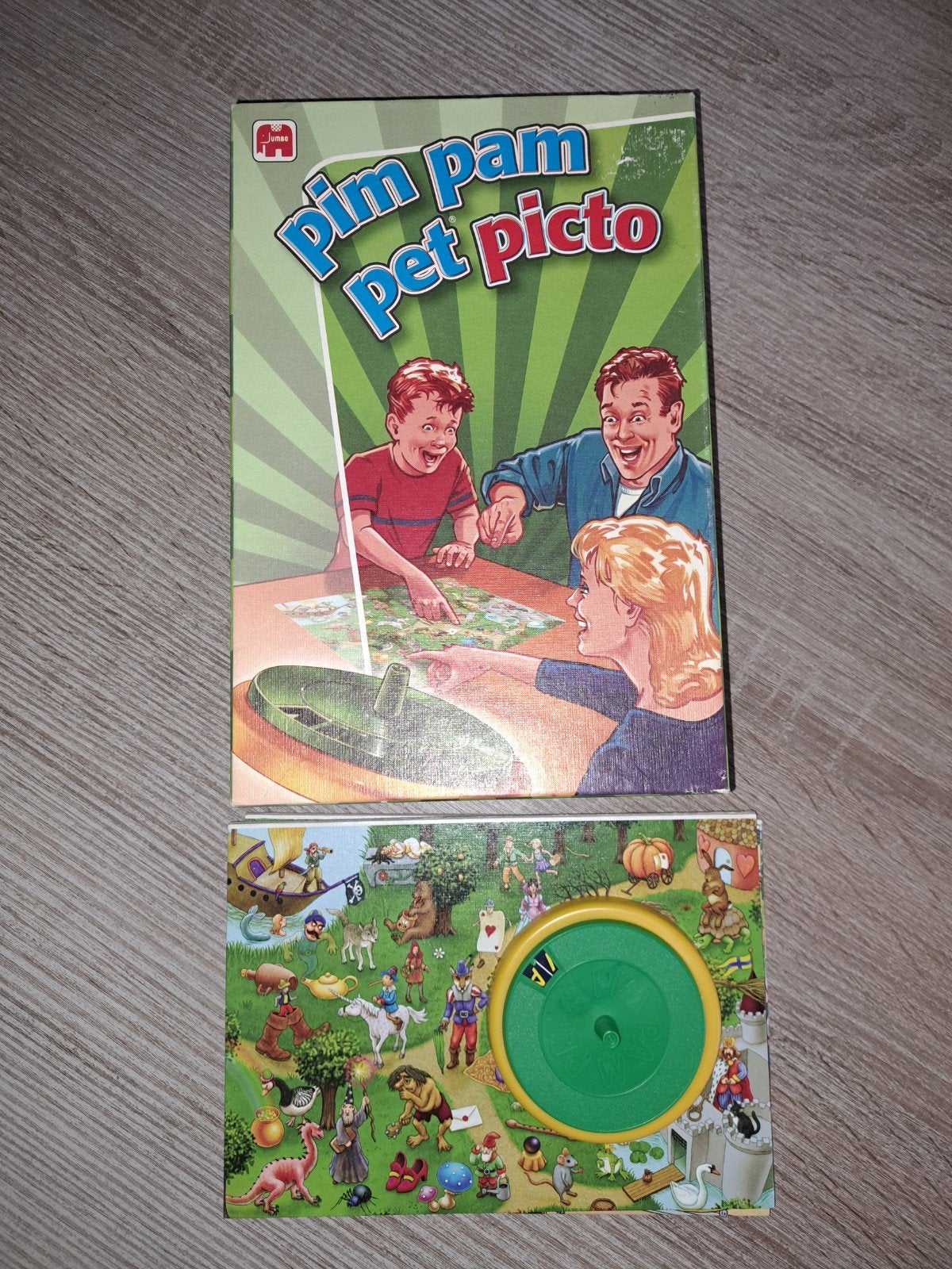 Pim pam pet picto, Hobby en Vrije tijd, Gezelschapsspellen | Bordspellen, Ophalen of Verzenden, Zo goed als nieuw