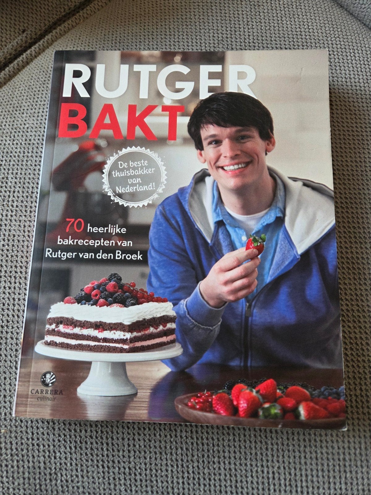 Boek Rutger bakt, Ophalen of Verzenden