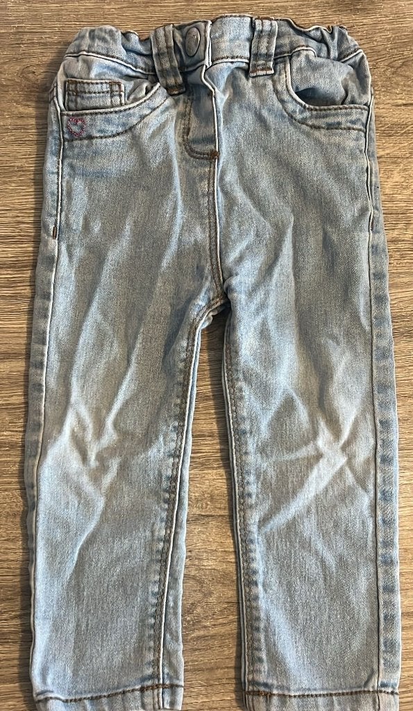 young dimension jeans 12-18 maanden maat 86, Broekje, Zo goed als nieuw, Young Dimension, Verzenden