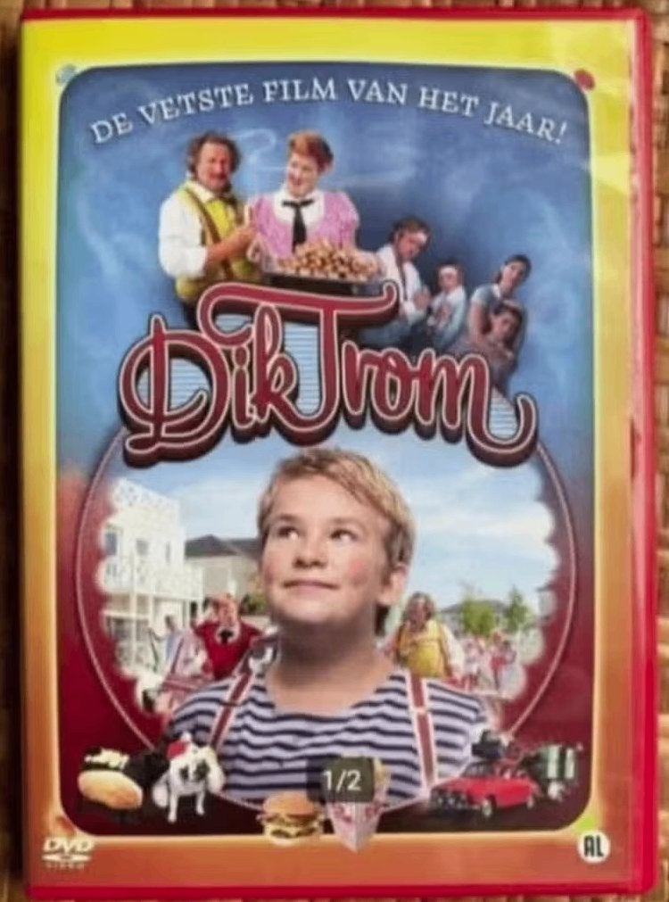 DVD Dik Trom met Thijs Romer, Birgit Schuurman, Eva van der, Avontuur, Alle leeftijden, Ophalen of Verzenden, Zo goed als nieuw