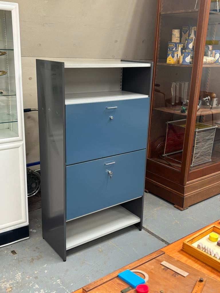 Gispen 5600 kast, Ophalen, Gebruikt, 100 tot 150 cm, 50 tot 100 cm