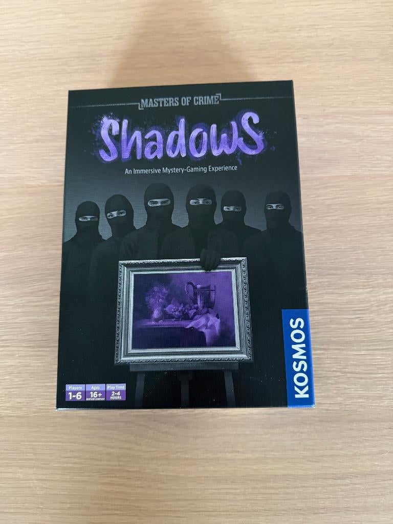 Shadows - Kosmos - Soort Escape Room Masters of Crime, Ophalen of Verzenden, Zo goed als nieuw