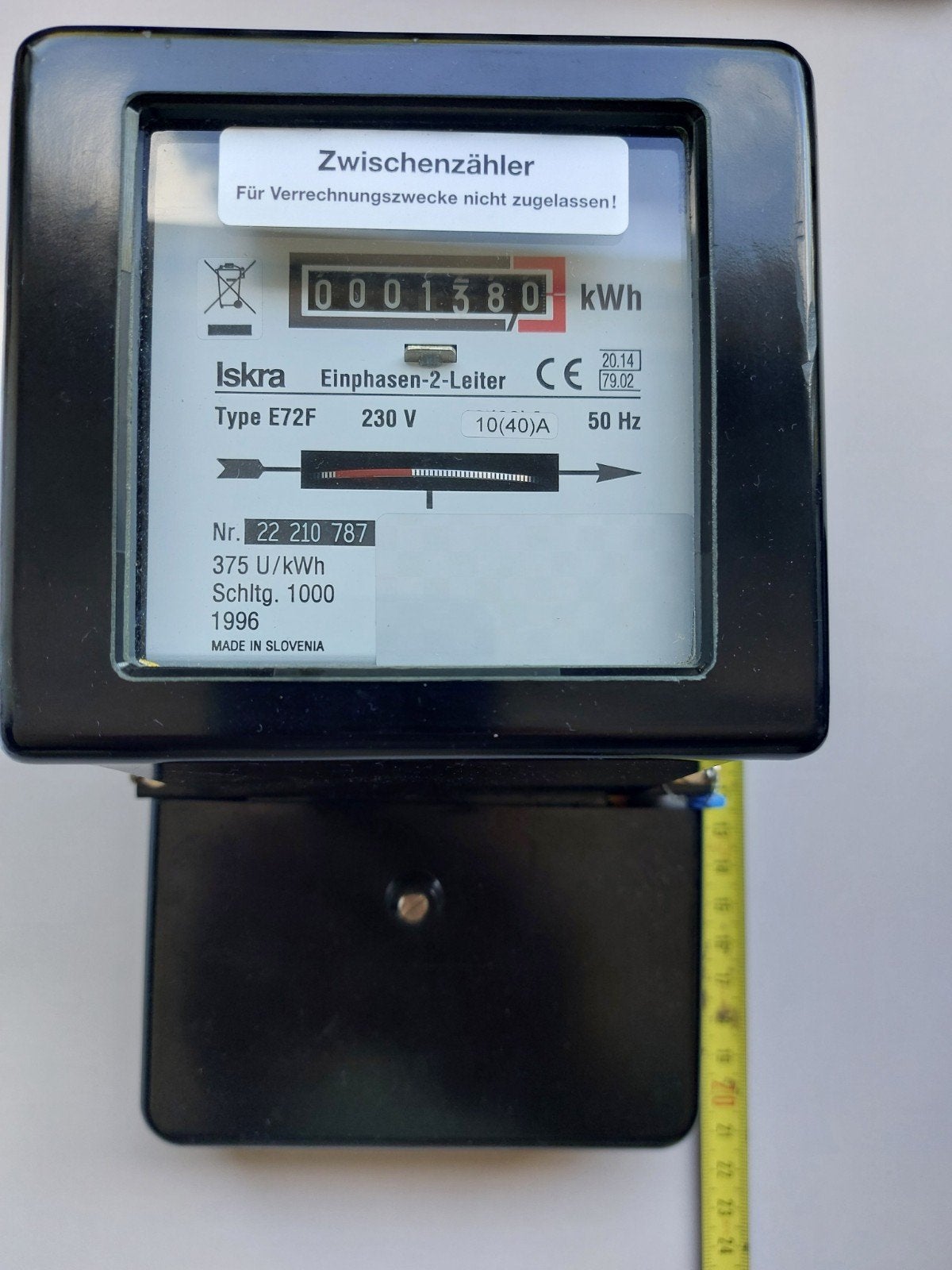 KWh stroommeter 1 fase meter, Ophalen, Overige typen