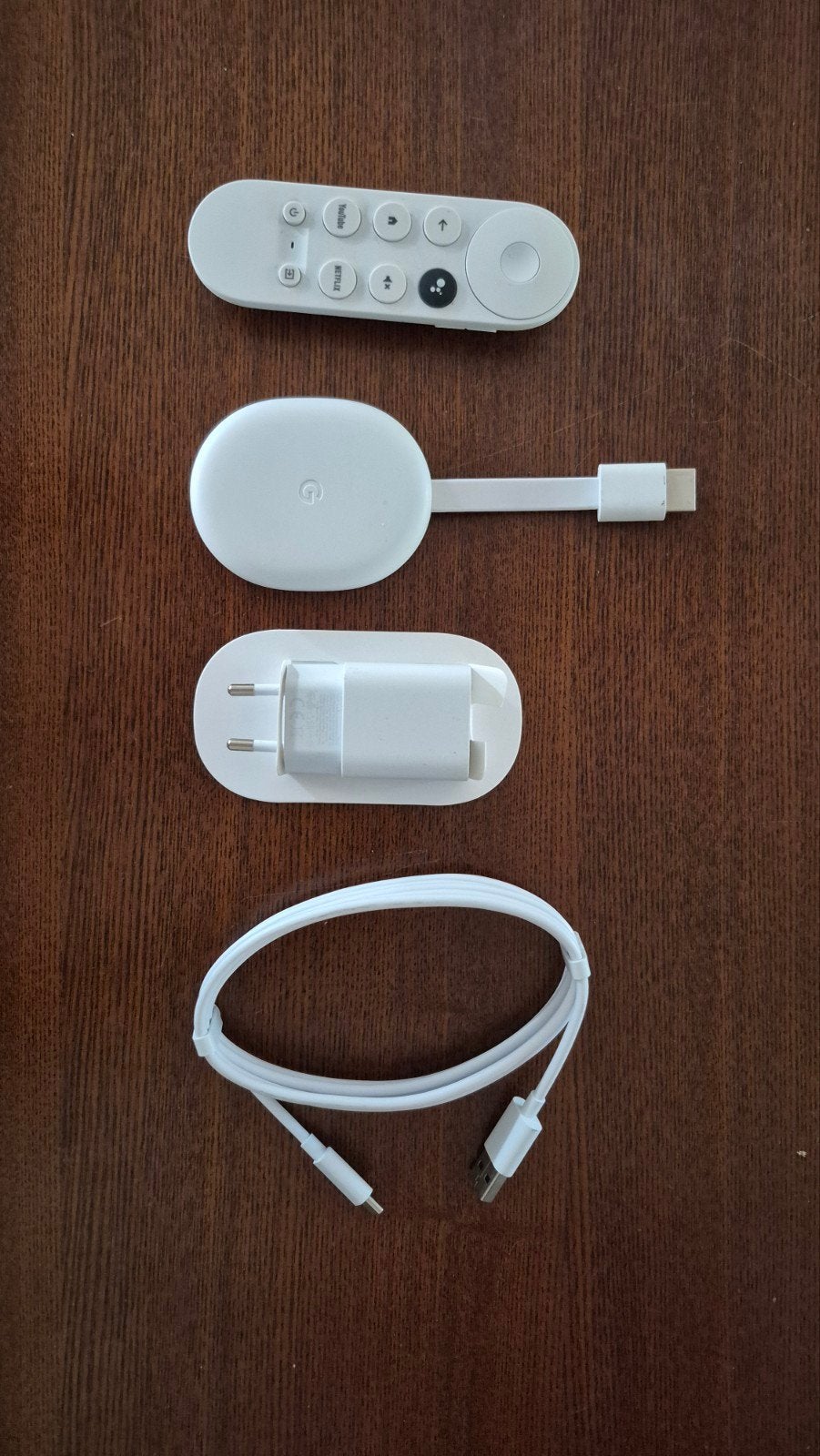 Google Chromecast met Google TV (4K), Ophalen of Verzenden, Zo goed als nieuw, HDMI, Zonder harde schijf