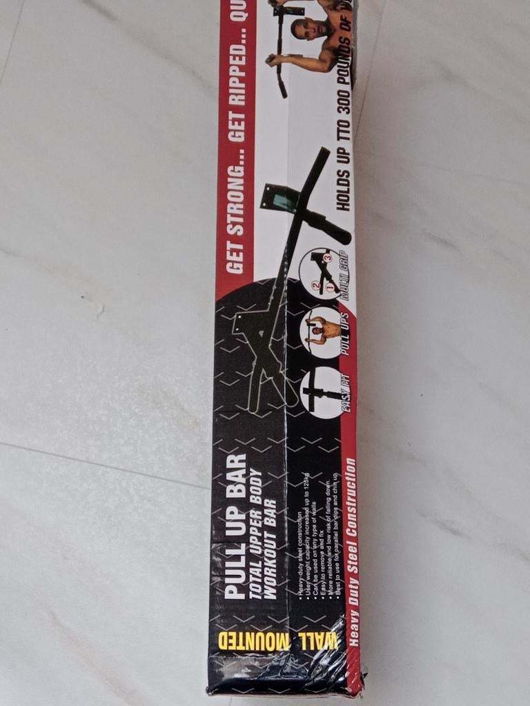 Nieuwe Pull-up Bar - Wandmontage aan de muur-, Ophalen of Verzenden, Nieuw, Rug, Oprekstang
