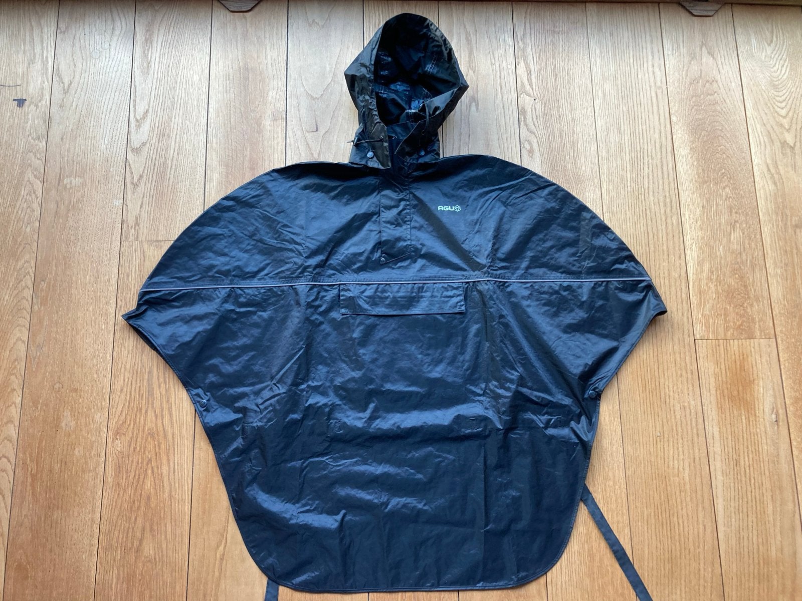 AGU Regenponcho kind- donkerblauw, Ophalen of Verzenden, Zo goed als nieuw, Jongen of Meisje