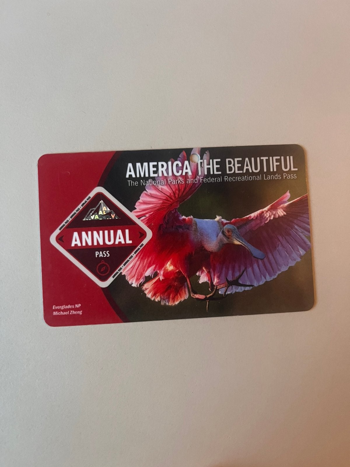 America the beautiful - Annual pass , geldig t/m juli, Drie personen of meer