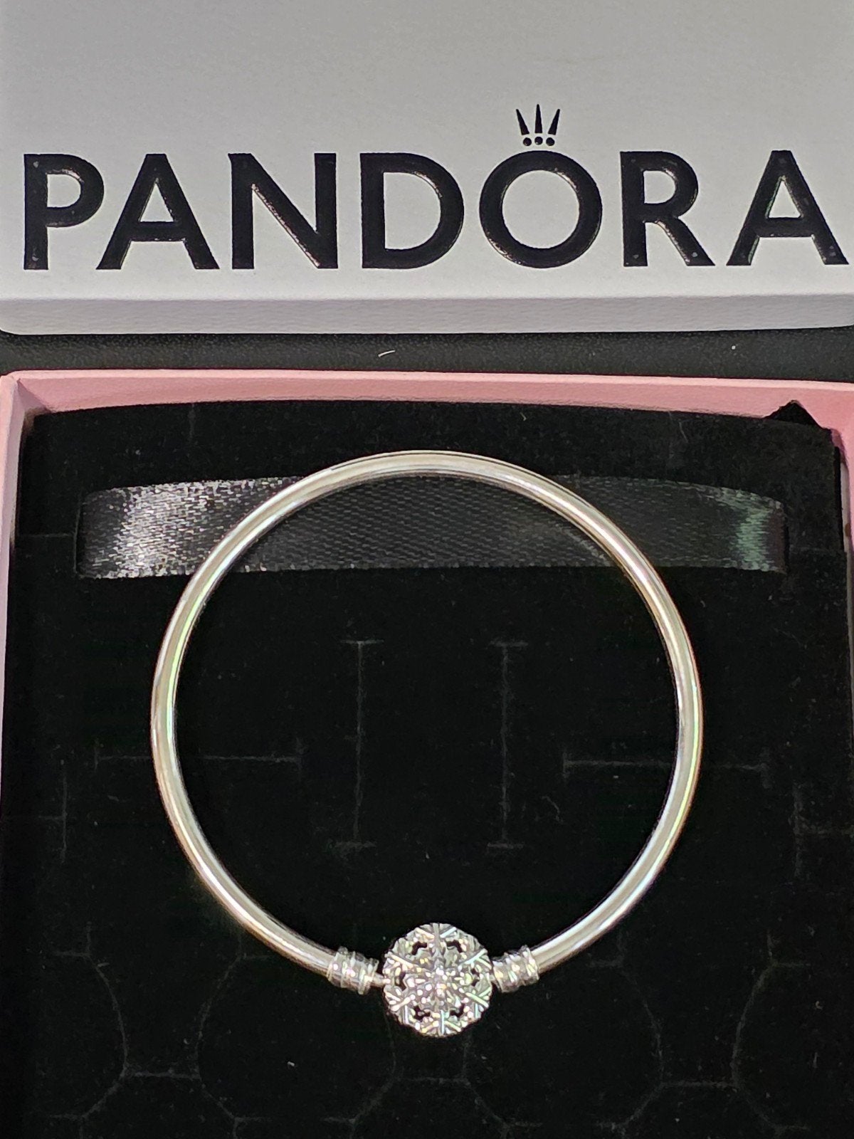Pandora snowflake 925 sterling zilver armband maat 21, Ophalen of Verzenden, Nieuw, Zilver, Pandora