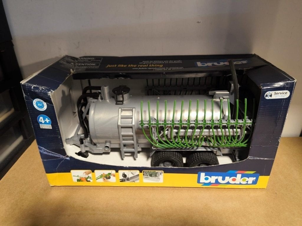 Bruder 02020 giertank Fiegl met mestinjectie, Ophalen of Verzenden, Nieuw
