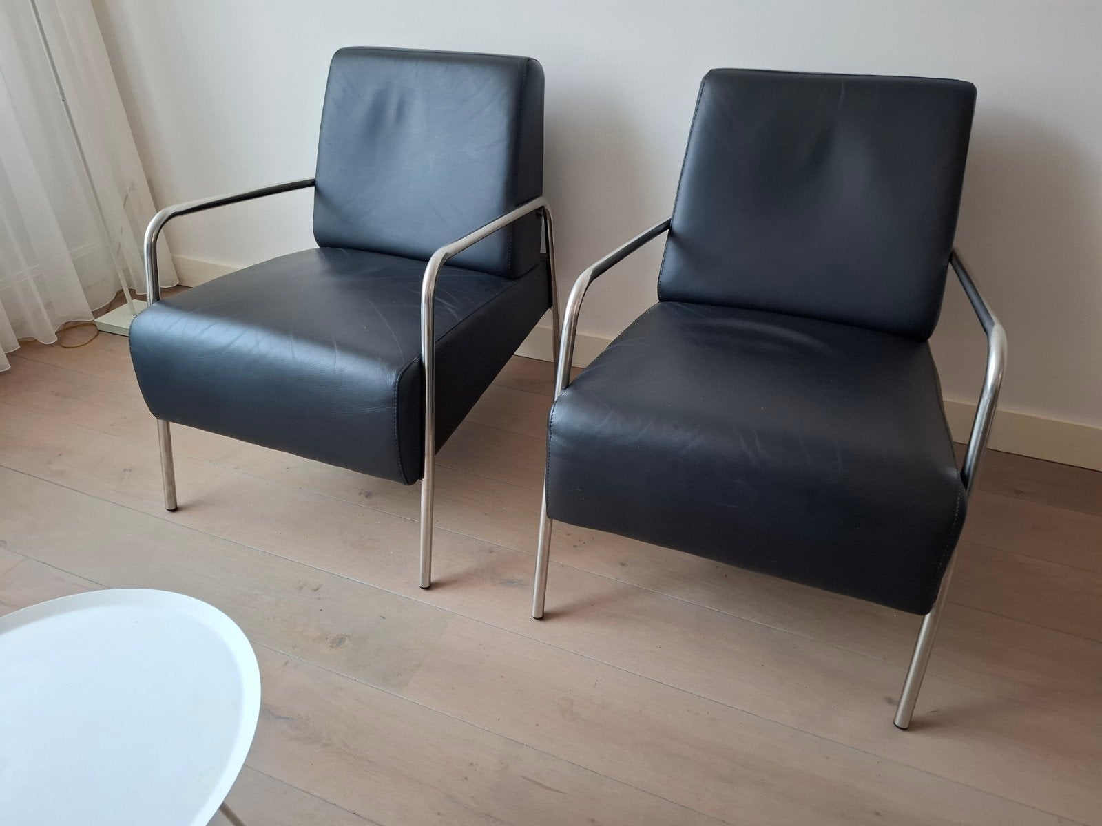 Fauteuil.2 stuks., Huis en Inrichting, Fauteuils, Ophalen, Modern strak, 75 tot 100 cm, Zo goed als nieuw