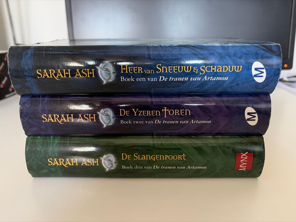 De Tranen van Artamon trilogie - Sarah Ash (3 boeken), Boeken, Ophalen of Verzenden, Gelezen