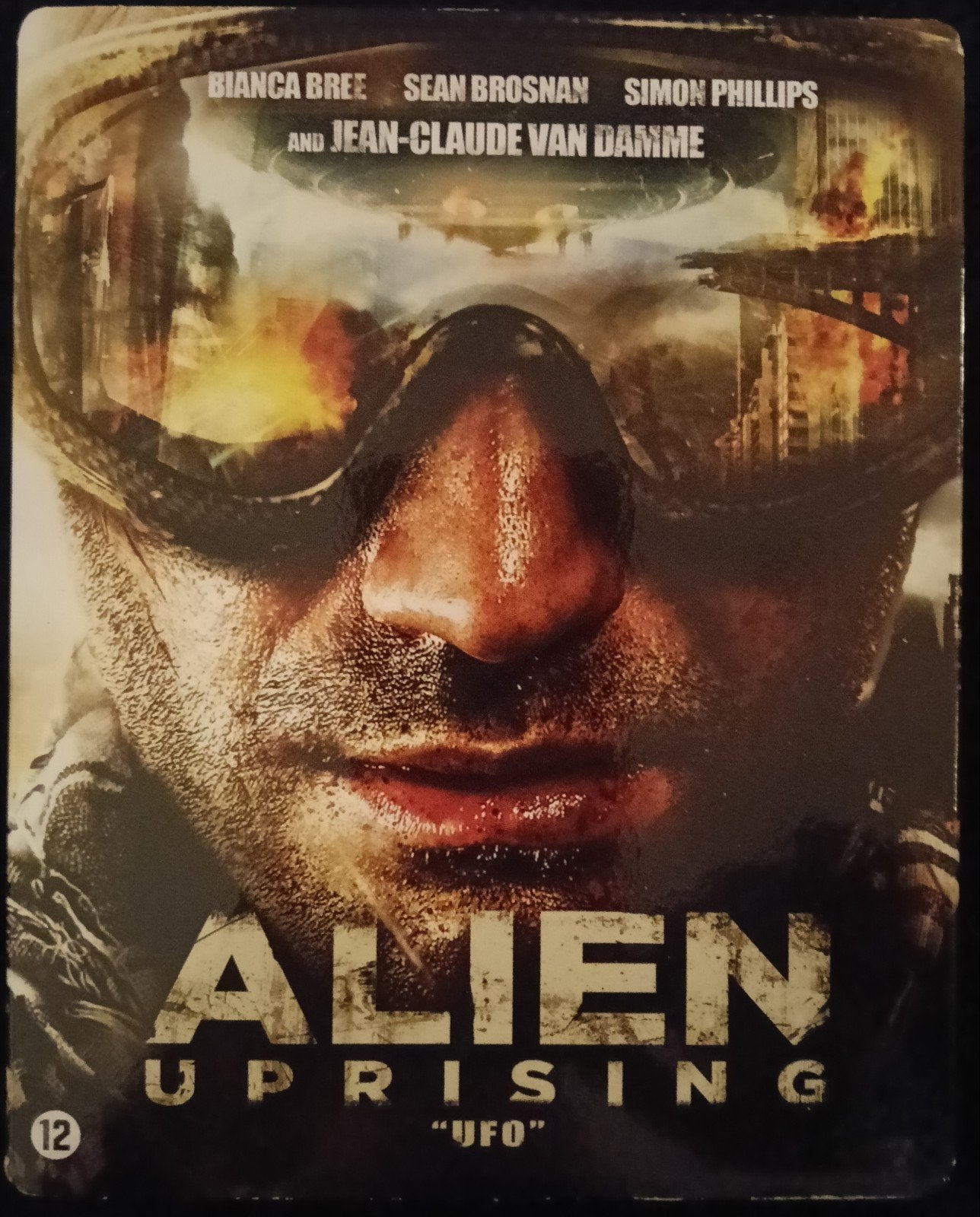 Alien Uprising in sleeve bluray, Ophalen of Verzenden, Zo goed als nieuw