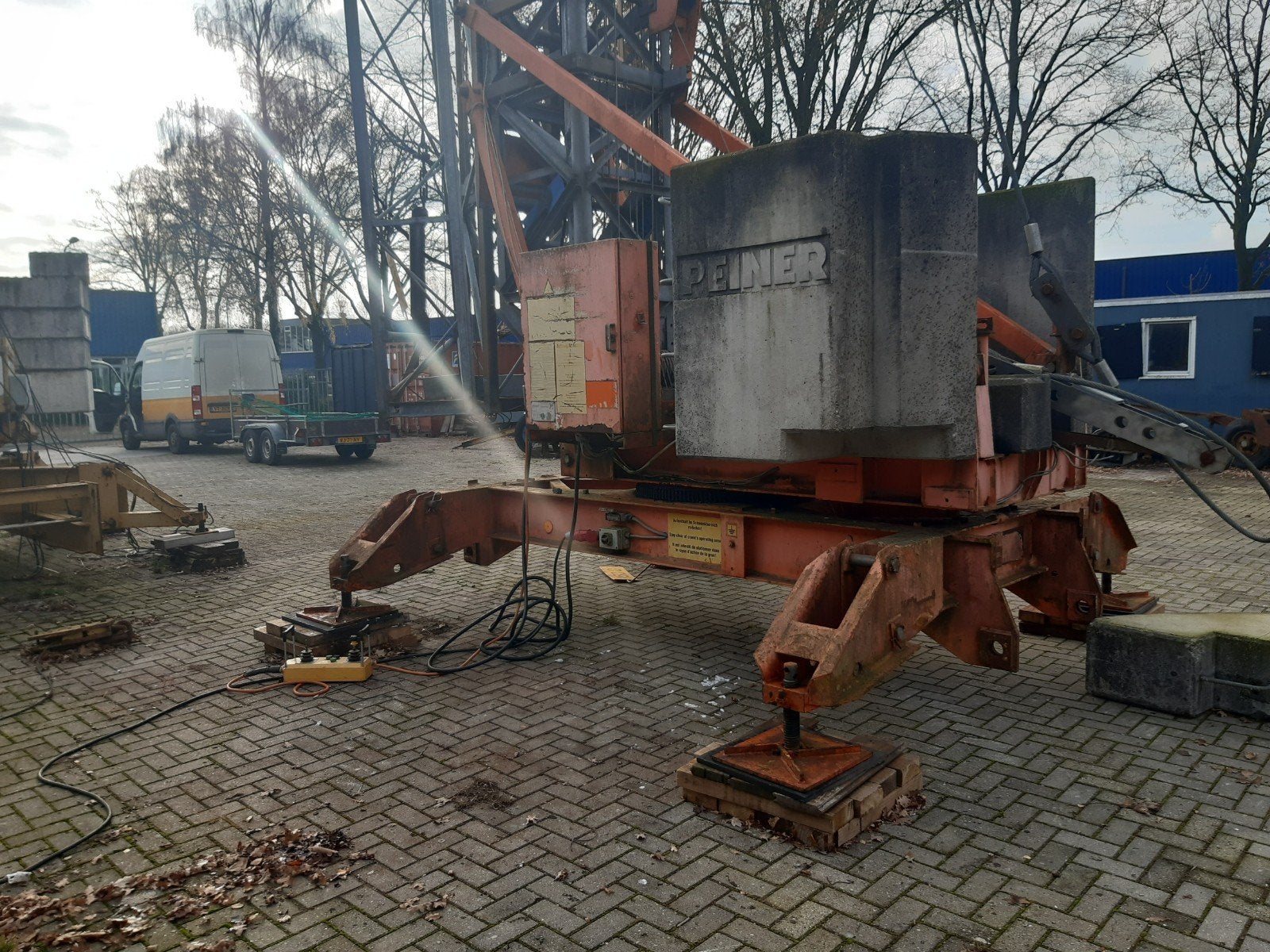 bouwkraan torenkraan  zendmast peiner, Ophalen, Gebruikt