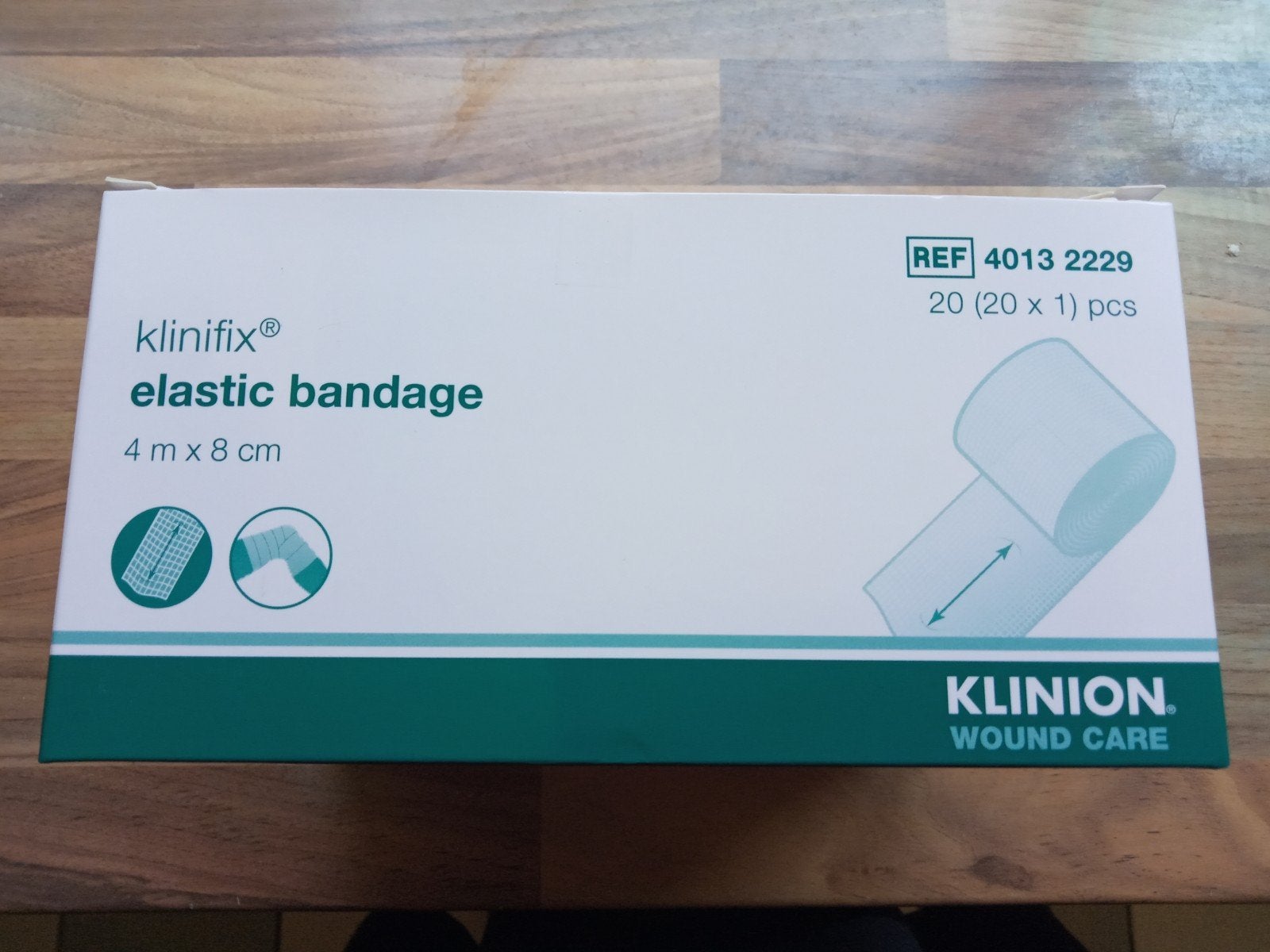 Doos elastische windsels Klinifix 4mx8cm, Ophalen of Verzenden, Nieuw
