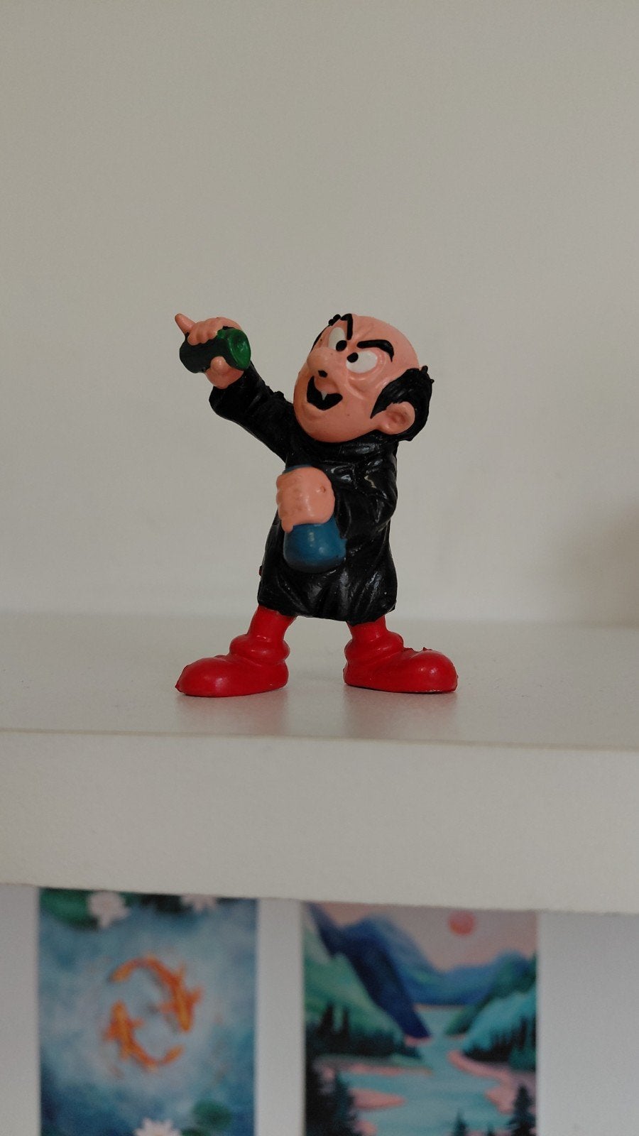 Gargamel poppetje smurfen schleich, Verzamelen, Smurfen, Ophalen of Verzenden, Zo goed als nieuw, Verschillende Smurfen