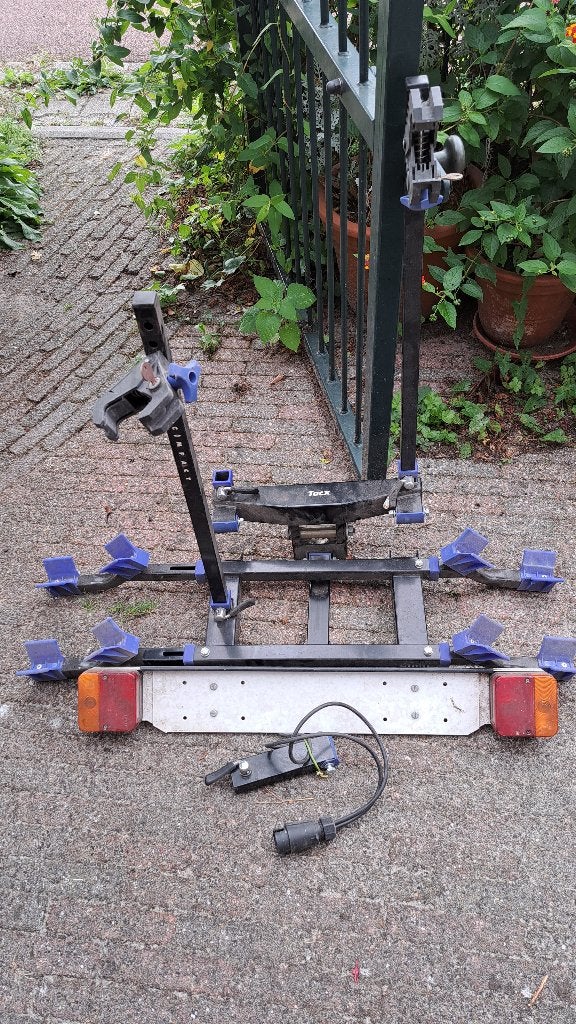 Fietsdrager voor 2 fietsen, Ophalen, 2 fietsen, Gebruikt, Trekhaakdrager
