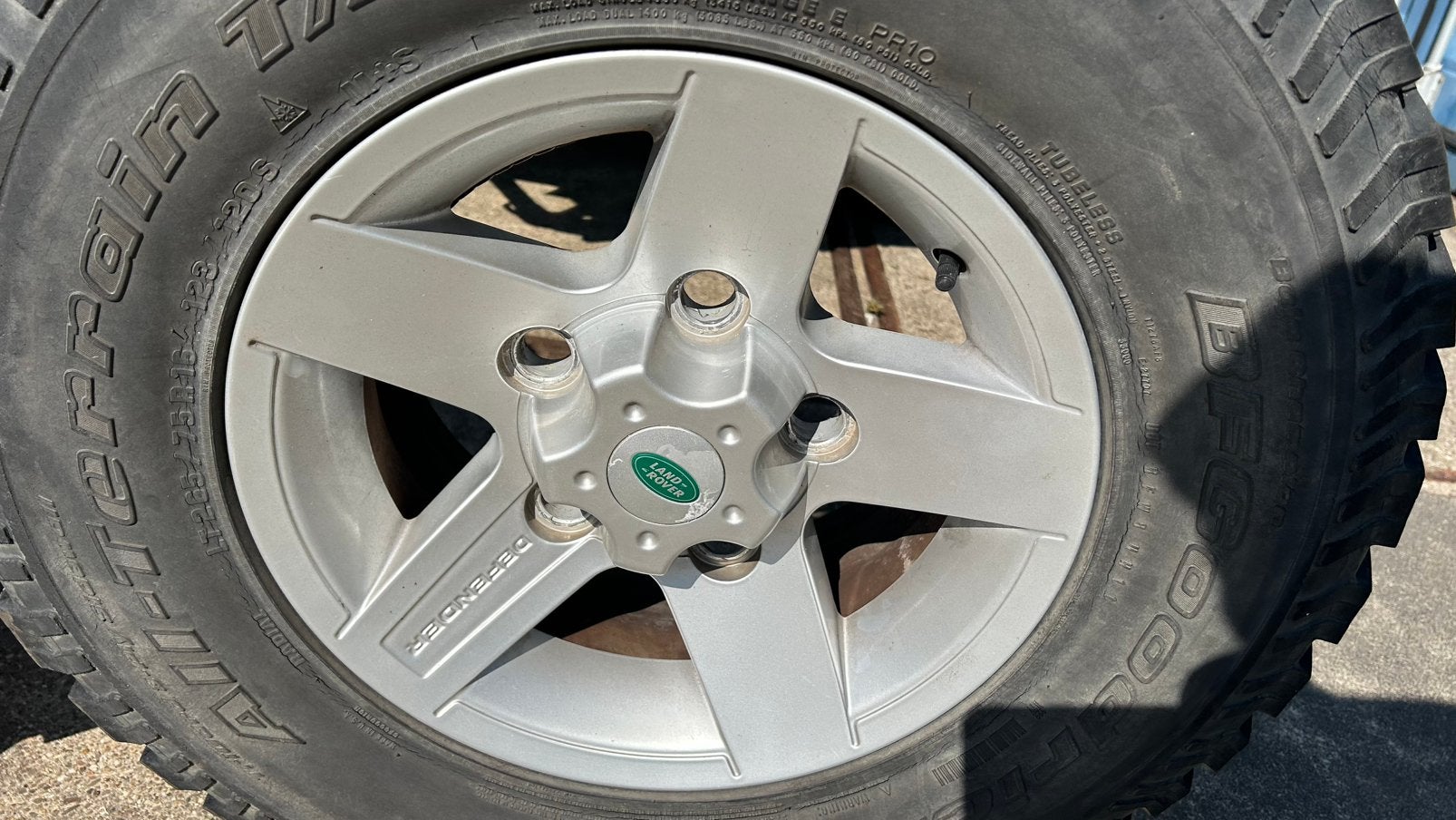 SVX Velgen 5x  Landrover Defender, Ophalen, Gebruikt, Velg(en), 16 inch