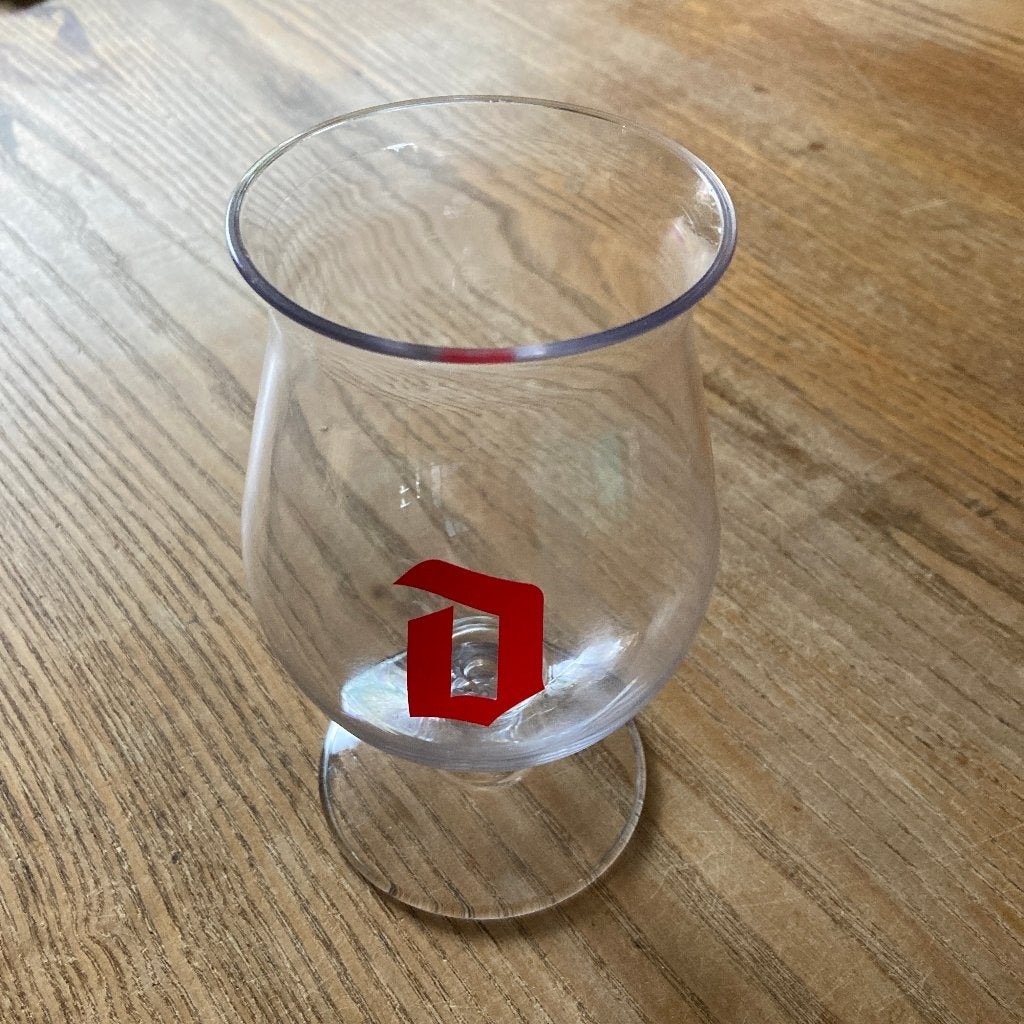 Plastic Duvelglas Duvel glas tritan, Ophalen of Verzenden, Gebruikt, Glas of Glazen, Duvel