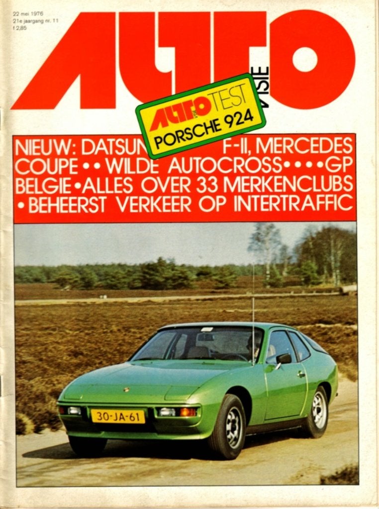 Autovisie test Porsche 924 Turbo September 1979, Ophalen of Verzenden, Gelezen, Porsche