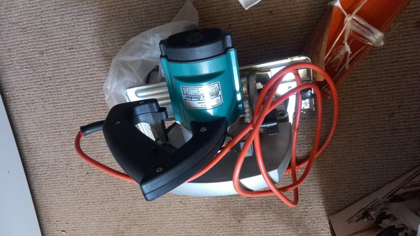 Black & Decker DN57 Cirkelzaag - Bijna Nieuw Retro Model, Ophalen, Cirkelzaag, 600 tot 1200 watt, 30 tot 70 mm