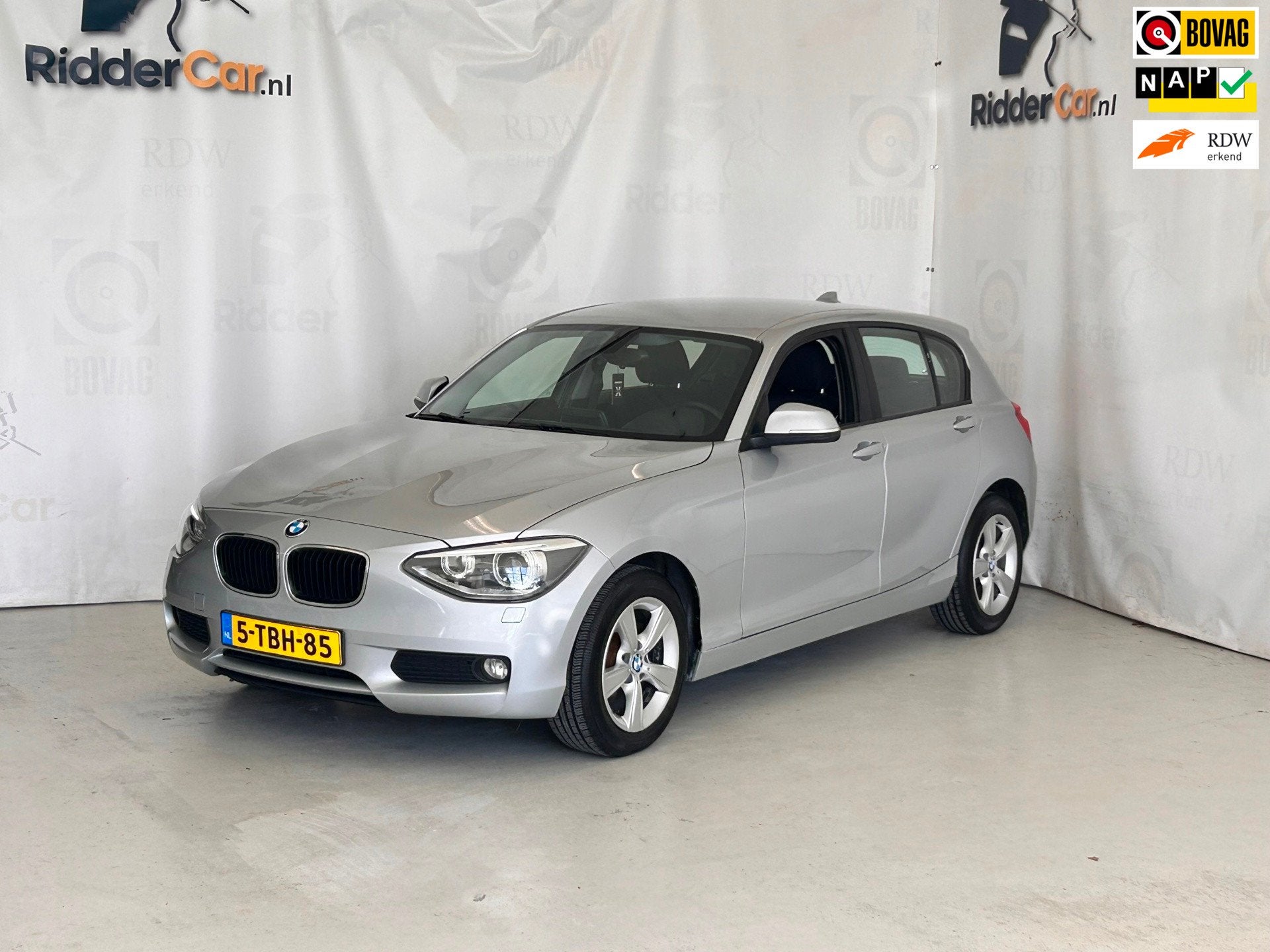 BMW 1-serie 114d Executive|NAP|CRUISE|NAVI|PARK SENS|AIRCO|E, Auto's, 1-Serie, Euro 5, Gebruikt, 1295 kg