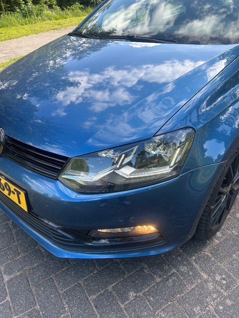 Volkswagen Polo Allstar 1.2 TSI 66KW DSG 2016 Blauw | Banden, Auto's, Volkswagen, 40 €/maand, 4 cilinders, Particulier, 1000 kg