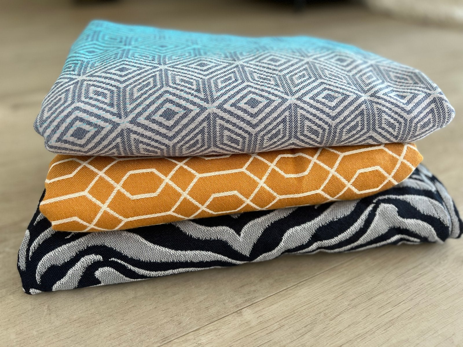 3 geweven draagdoeken - Little Frog, Yaro en We are Wovens, Kinderen en Baby's, Babydragers en Draagdoeken, Overige merken, Draagdoek