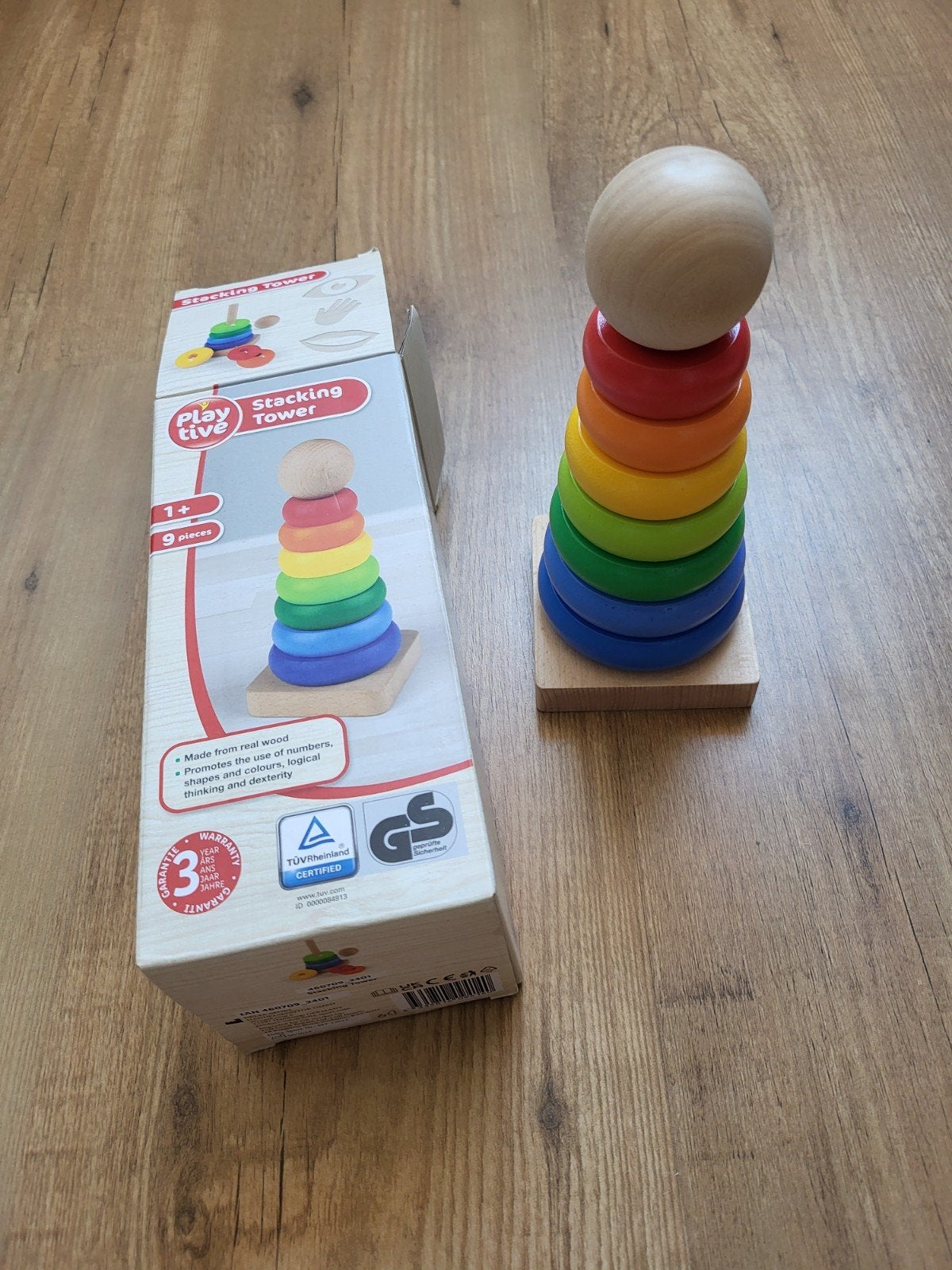 Stapeltoren van Playtive, nieuw, Kinderen en Baby's, Speelgoed | Babyspeelgoed, Ophalen, Nieuw, Overige typen