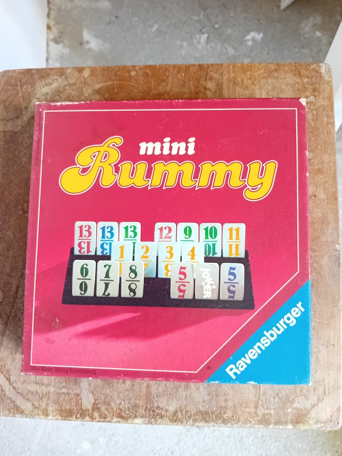 Mini Rummy van Ravensburger, Ophalen, Zo goed als nieuw