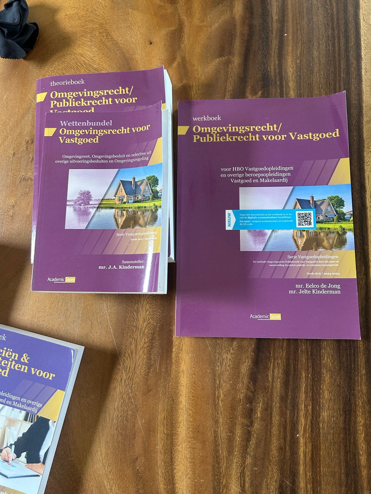 Omgevingsrecht/Publiekrecht voor Vastgoed (theorieboek en we, Ophalen of Verzenden, Gamma, Zo goed als nieuw, HBO