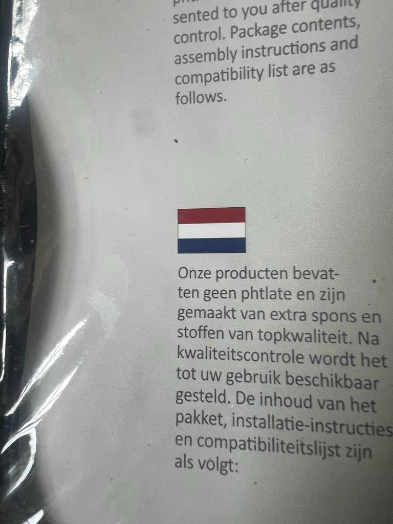 Nieuwe autostoelhoes - Universeel, Ophalen of Verzenden, Nieuw