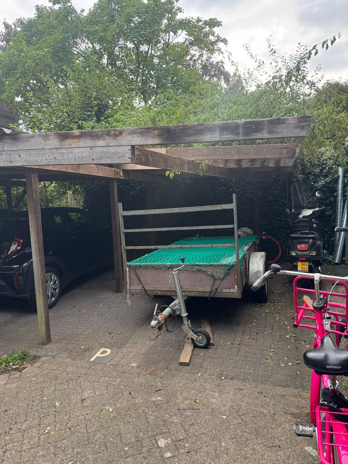 Carport zelf demonteren - gratis af te halen, Ophalen, Gebruikt