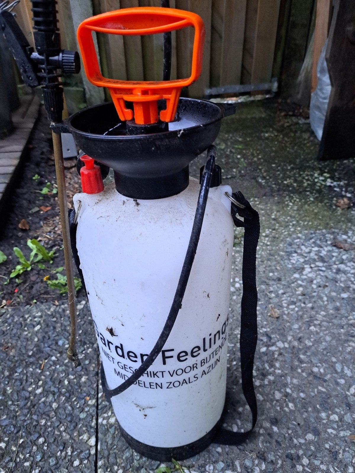 Gebruikte drukspuit voor tuin en planten, Tuin en Terras, Ophalen, Gebruikt, Handsproeier
