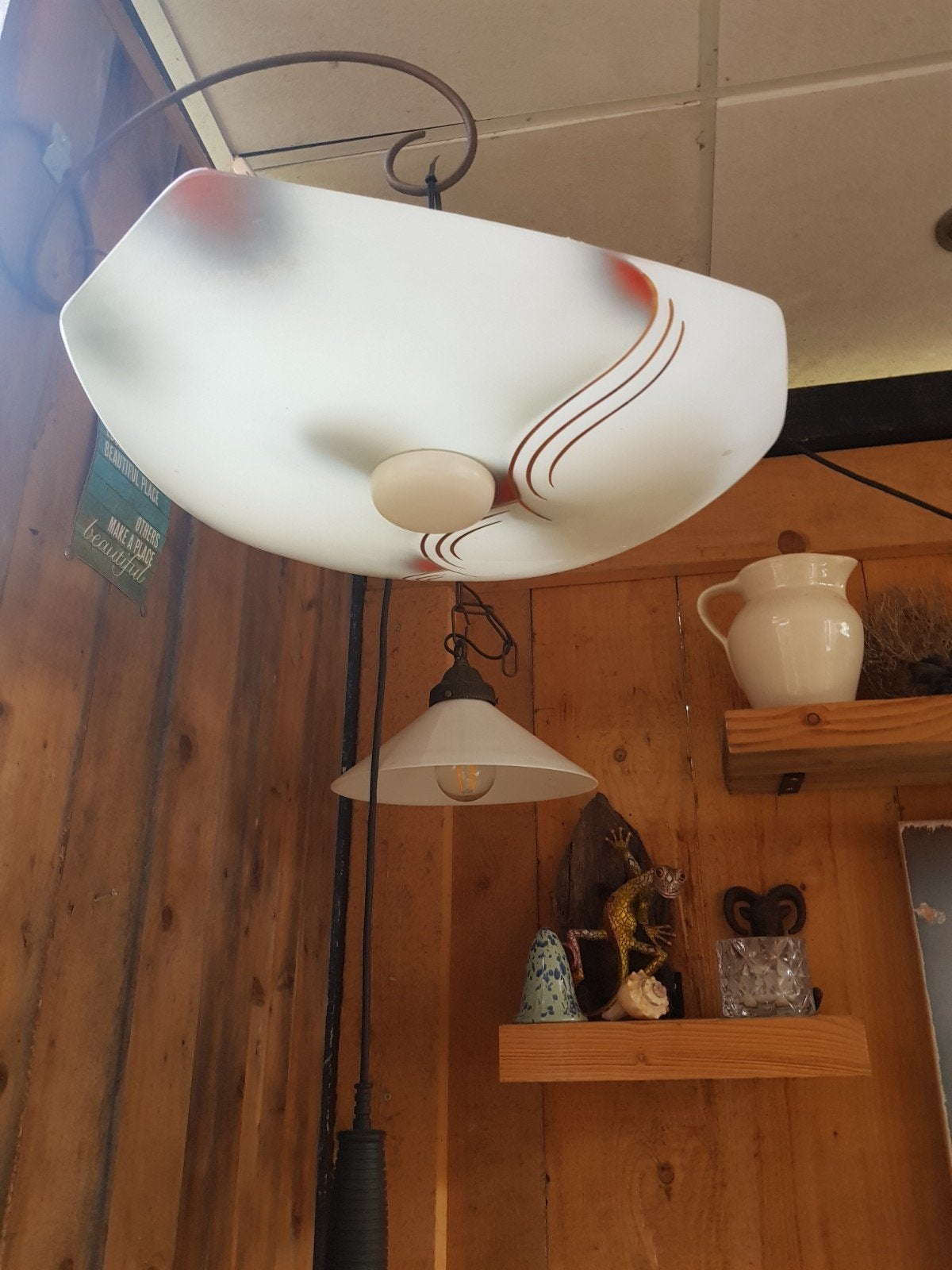 Plafondlamp  -  plafonniere, Huis en Inrichting, Lampen | Hanglampen, Ophalen