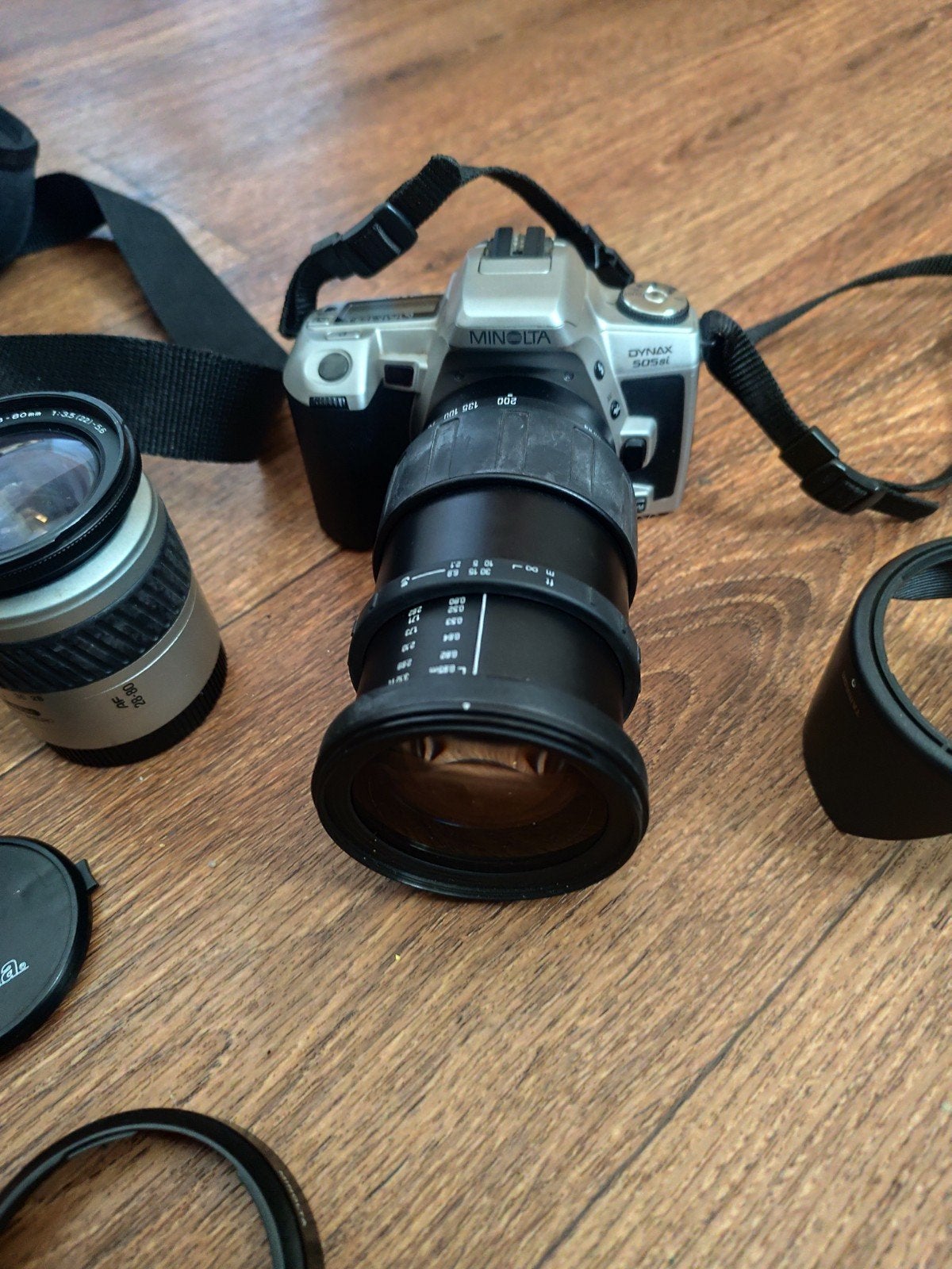 Minolta 505, Ophalen of Verzenden, Zo goed als nieuw, Spiegelreflex, Minolta