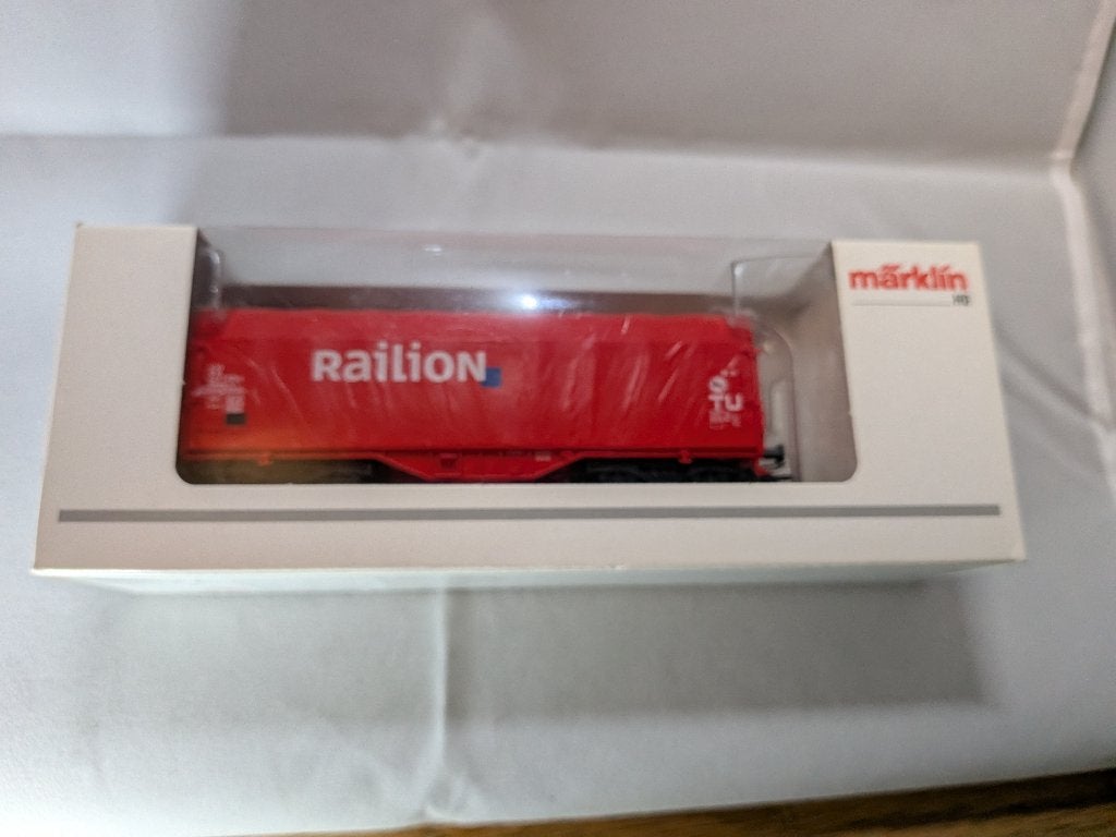 Märklin 00757-22 Coil Shimmns  'Railion' van de DB, Wisselstroom, Gebruikt, Wagon, Ophalen of Verzenden