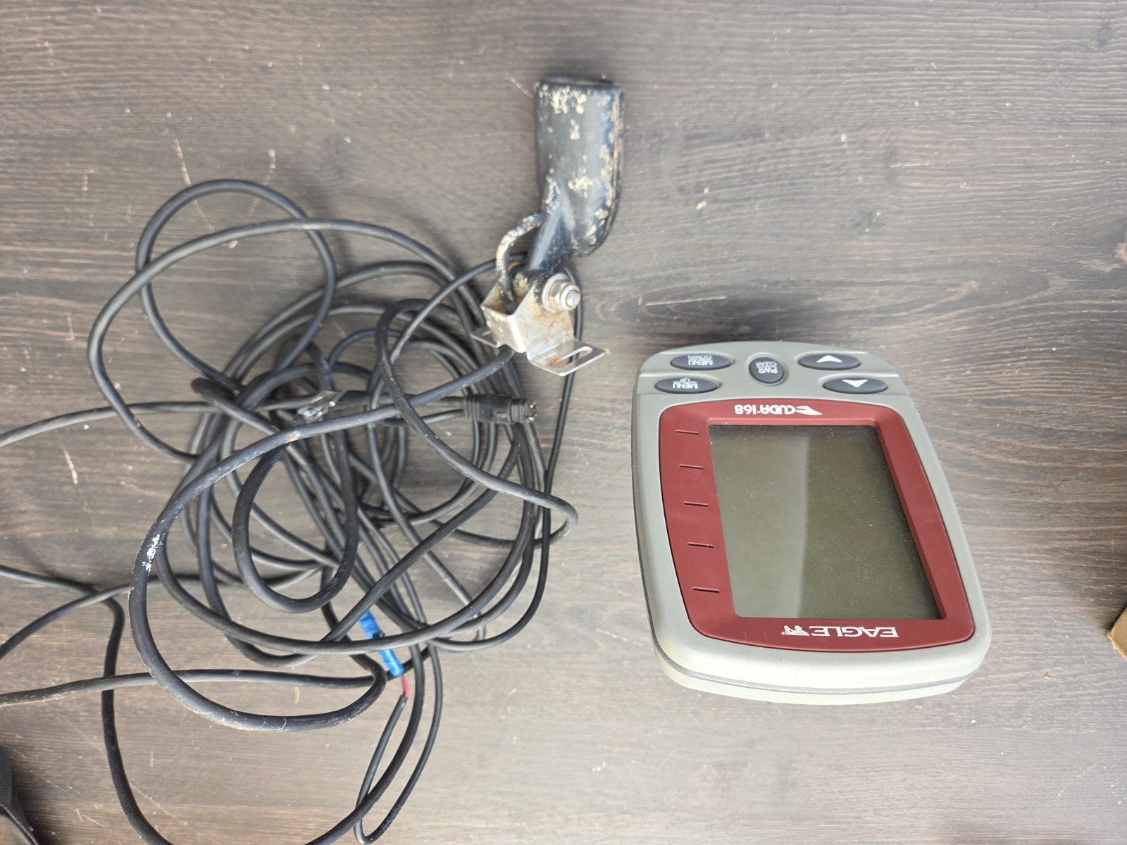 Eagle Cuda 168 Fishfinder met transducer, Watersport en Boten, Accessoires en Onderhoud, Ophalen of Verzenden, Gebruikt, Overige typen