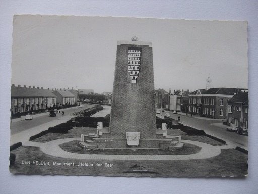 Q47 Den Helder - Monument Helden der Zee, Verzenden, 1960 tot 1980, Ongelopen, Noord-Holland