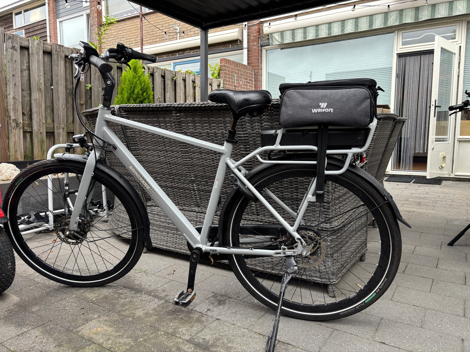 Brinckers Berlin F7 Heren E-bike - I.Z.G.S., Fietsen en Brommers, Elektrische fietsen, Ophalen, Zo goed als nieuw, Brinckers, 50 km per accu of meer