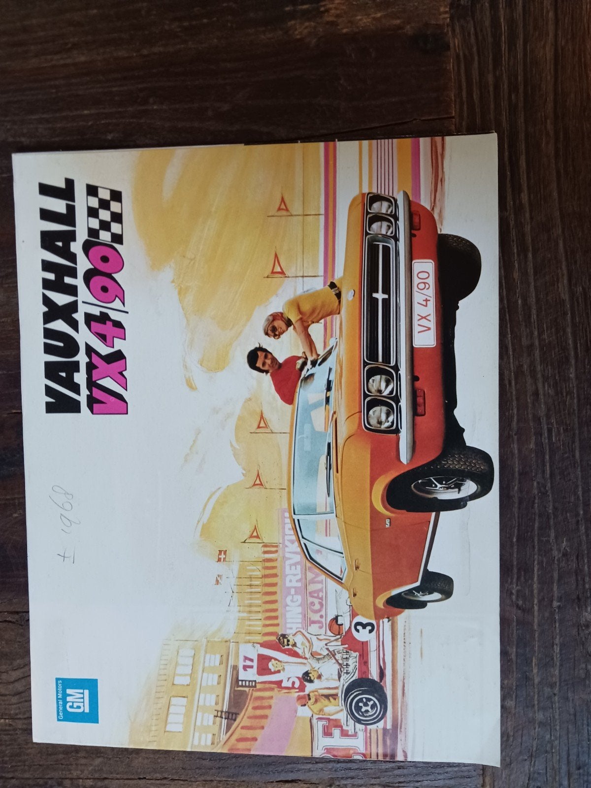 Vauxhall VX4/90 folder +/- 1968, Ophalen of Verzenden, Gelezen, Overige merken