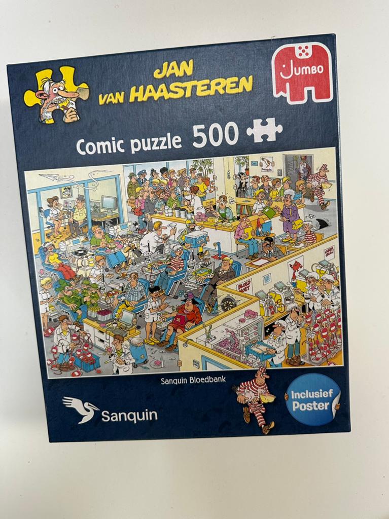 Jan van Haasteren puzzel, Ophalen, 500 t/m 1500 stukjes, Zo goed als nieuw