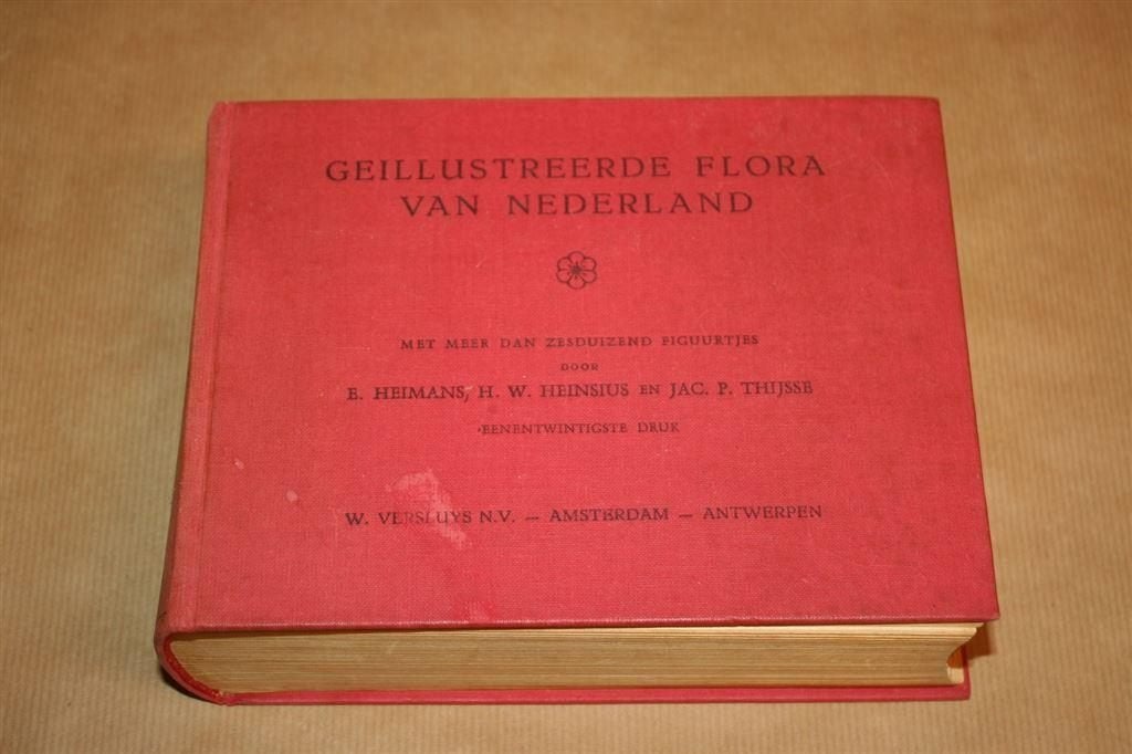 Geïllustreerde flora van Nederland. 21e druk 1965., Boeken, Natuur, Gelezen, Bloemen, Planten en Bomen, Ophalen of Verzenden