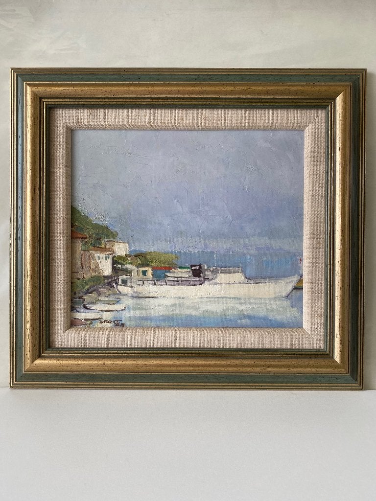 Olieverfschilderij op paneel v an Fré J.Drost (1907-1987), Antiek en Kunst, Kunst | Schilderijen | Klassiek, Nederlandse school