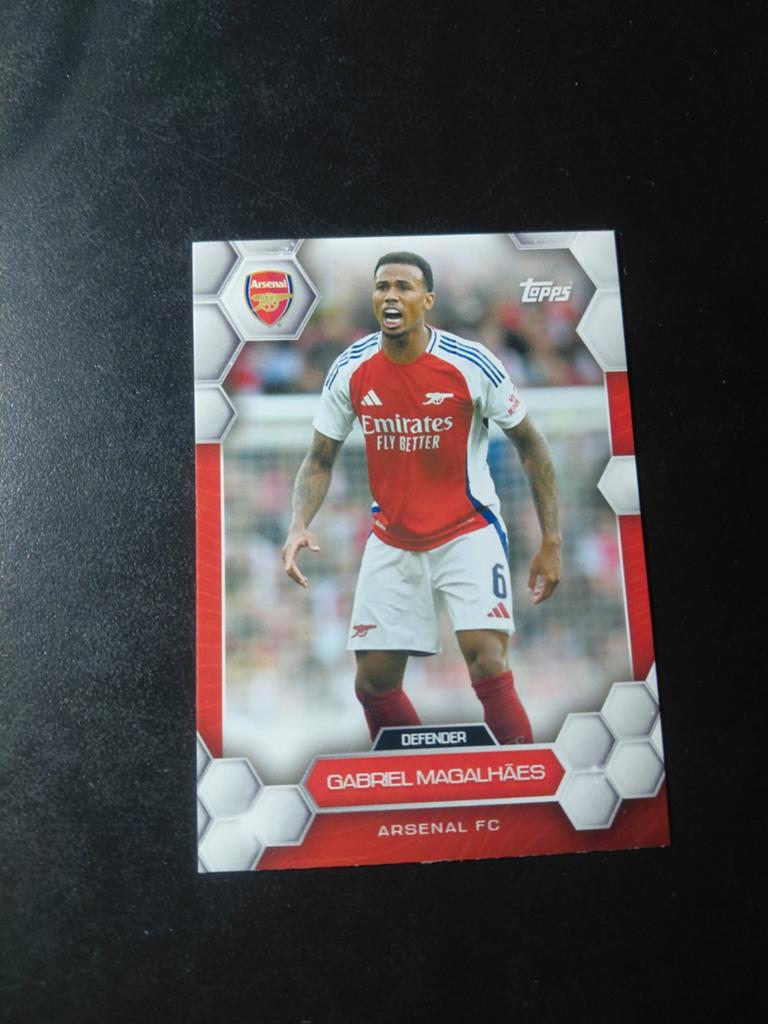 Gabriel (arsenal) topps team set, Ophalen of Verzenden, Nieuw, Buitenlandse clubs, Spelerskaart